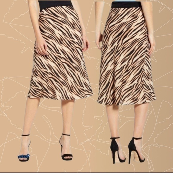 Tiger print midi skirt - Picture 3 of 3